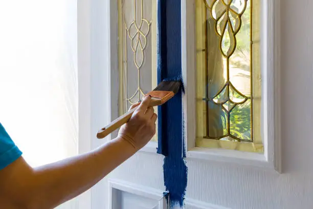 How To Paint Exterior Door in Addison IL
